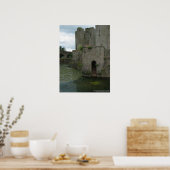 8436 Great Tower & Moat Raglan Castle Poster (Keuken)