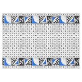 84-inch zuidwestelijke zonsopgang in blauw tafelkleed (Voorkant (Horizontaal))