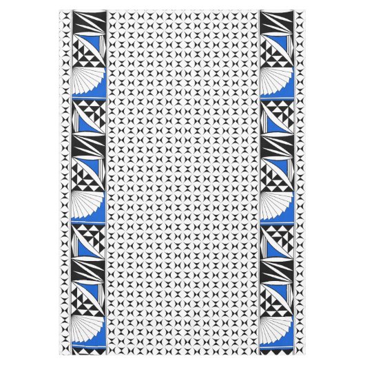 84-inch zuidwestelijke zonsopgang in blauw tafelkleed (Voorkant)