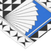 84-inch zuidwestelijke zonsopgang in blauw tafelkleed (Gekanteld)