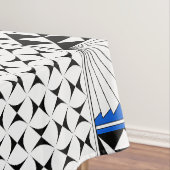 84-inch zuidwestelijke zonsopgang in blauw tafelkleed (Voorbeeld)