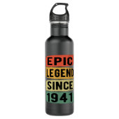 84 jaar oud Bday 1941 Epic Legend 84e verjaardag Waterfles (Voorkant)