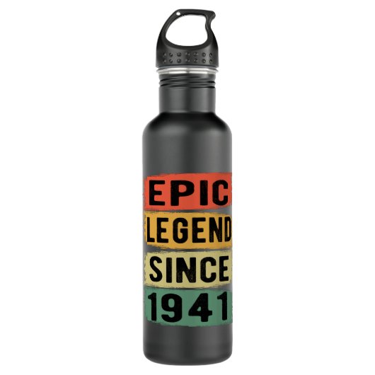 84 jaar oud Bday 1941 Epic Legend 84e verjaardag Waterfles (Voorkant)