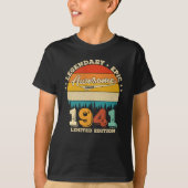 84 jaar oude Bday 1941 Geweldige 84e verjaardagsca T-shirt (Voorkant)