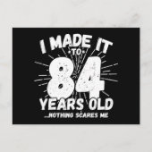84 Jaar Oude Sarcastische Meme Leuke 84e Verjaarda Briefkaart (Voorkant)