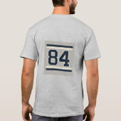  84 Sportnummer Grafisch T-shirt (Achterkant)