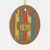 84e verjaardag, juli 1938, 84 jaar Geweldige Keramisch Ornament (Rechts)