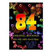 84e verjaardag nog steeds springend (Voorkant)