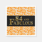 84e verjaardag servet (Voorkant)