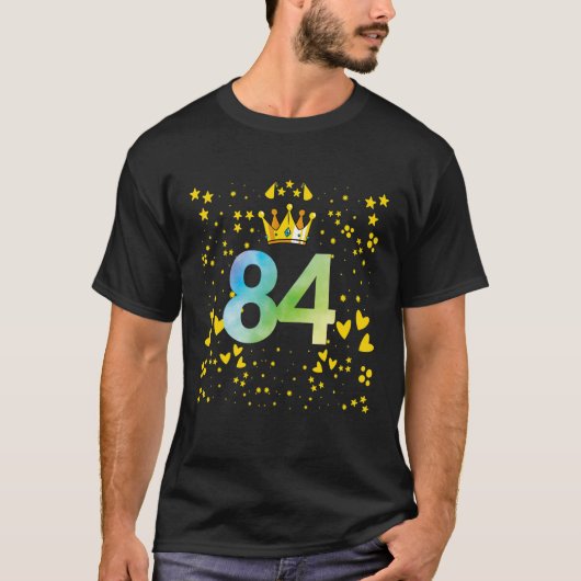84e verjaardag t-shirt (Voorkant)