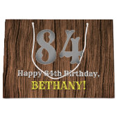 84ste verjaardag: Country Western geïnspireerd uit Groot Cadeauzakje (Voorkant)
