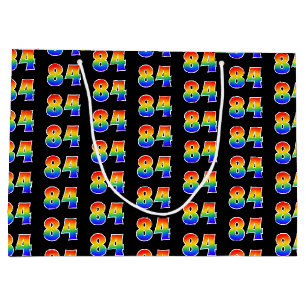 84ste verjaardag: Leuke regenboog gebeurtenis numm Groot Cadeauzakje
