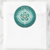 852 Hz Solfeggio Frequentie Sticker (Tas)