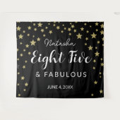 85 & Fabulous verjaardag Fotocabine achtergrond Wandkleed (Voorkant (horizontaal))