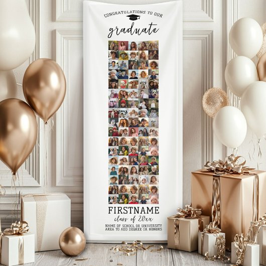 85 Foto Collage Afstuderen Modern Minimaal Wit Spandoek