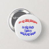 85 Handmatige Drink Ronde Button 5,7 Cm (Voorkant /achterkant)