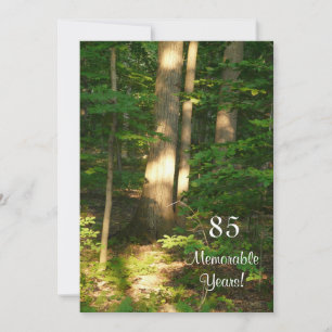 85 Herdenkingsjaar/Verjaardags feestdag Kaart