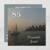 85 Herdenkingsjaar/Verjaardags feestdag Kaart (Voorkant / Achterkant)
