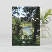 85 Herdenkingsjaar/Verjaardagsfeestdag-Lakeview Kaart (Staand voorkant)