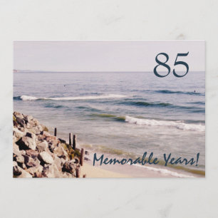 85 Herdenkingsjaren/Birthday Party-Ocean Kaart