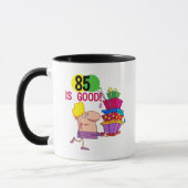 85 is Good Birthday Tshirts and Gifts Mok (Links)