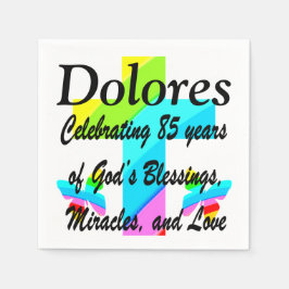 85 JAAR GODS LOVE NAPKINS SERVETTEN