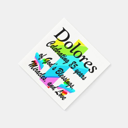 85 JAAR GODS LOVE NAPKINS SERVETTEN (Hoek)