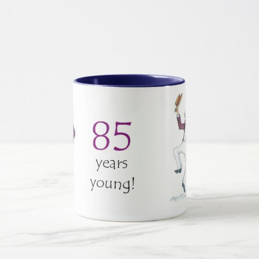 "85 jaar jonge" koffie-Mok Mok (Midden)