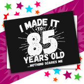 85 Jaar Oud Sarcastisch Meme Grappige 85e Verjaard Briefkaart