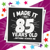 85 Jaar Oud Sarcastisch Meme Grappige 85e Verjaard Servet