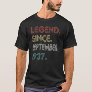 85 jaar oude legering sinds september 1937 8 t-shirt