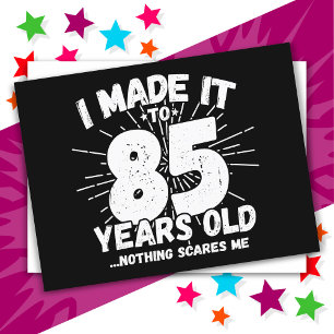 85 Jaar Oude Sarcastische Meme Leuke 85e Verjaarda Briefkaart