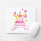 85 jaar oude vogelbeker muismat (Met muis)