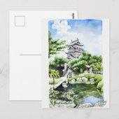 85: Kasteel Takashima Briefkaart (Voorkant / Achterkant)