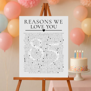 85 redenen waarom we van je houden op de 80e zesti poster