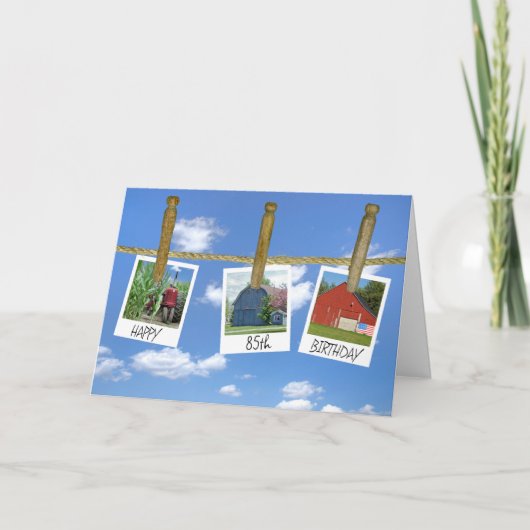 85e aangeboren zweren en momentopnamen van trekker kaart (Voorkant)