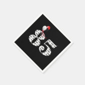 85e Birthday party ballonnen Servet (Hoek)