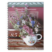 85e Birthday Party Guest Book,  Teapot Notitieboek (Voorkant)