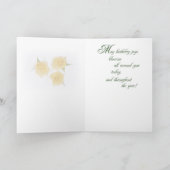 85e Birthday Roos, zuster-in-Law Kaart (Binnen)