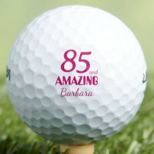 85e cadeau voor collega Roze Geweldige Modern Golfballen