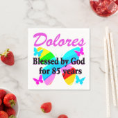 85E GEZEGEND DOOR GOD GEPERSONALISEERDE VERJAARDAG SERVET (Insitu)