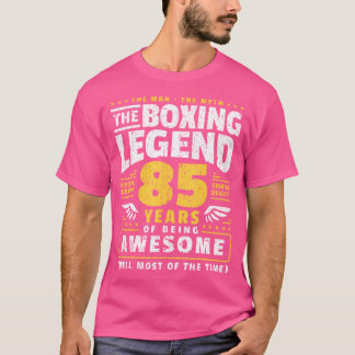85e verjaardag Boksen 85 jaar oud Boksen T-shirt