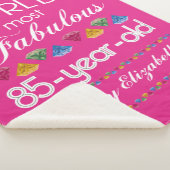 85e verjaardag De meest verbluffende kleurrijke Pa Sherpa Deken (3/4)