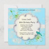 85e verjaardag | DIY-tekst Kaart (Achterkant)