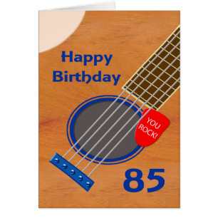 85e verjaardag gitaarspeler Birthday
