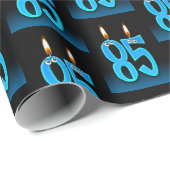 85e verjaardag kaarsen met Eyeballen Cadeaupapier (Rol Hoek)