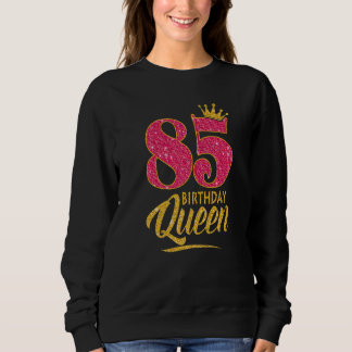 85e verjaardag koningin 85 jaar oud meisje kroonro trui