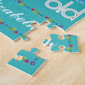 85e verjaardag meest verbluffend kleurrijk geem Tu Legpuzzel (Zijkant)