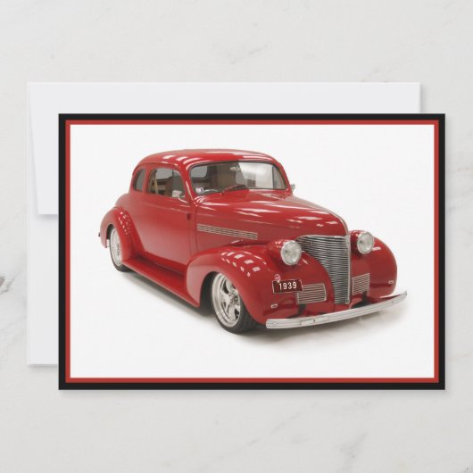 85e verjaardag niet oud maar klassiek 1939 Coupe M Kaart (Achterkant)