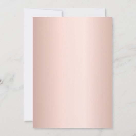 85e verjaardag roos gouden roze confetti kaart (Achterkant)